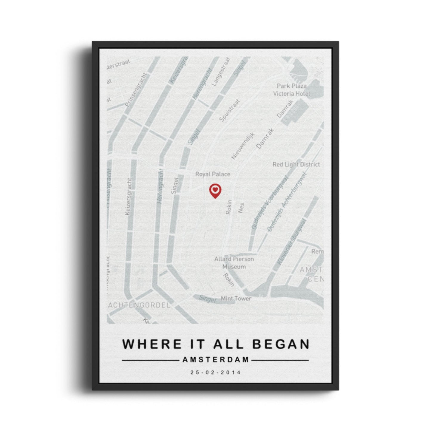 Herinneringsposter “Where It All Began”
