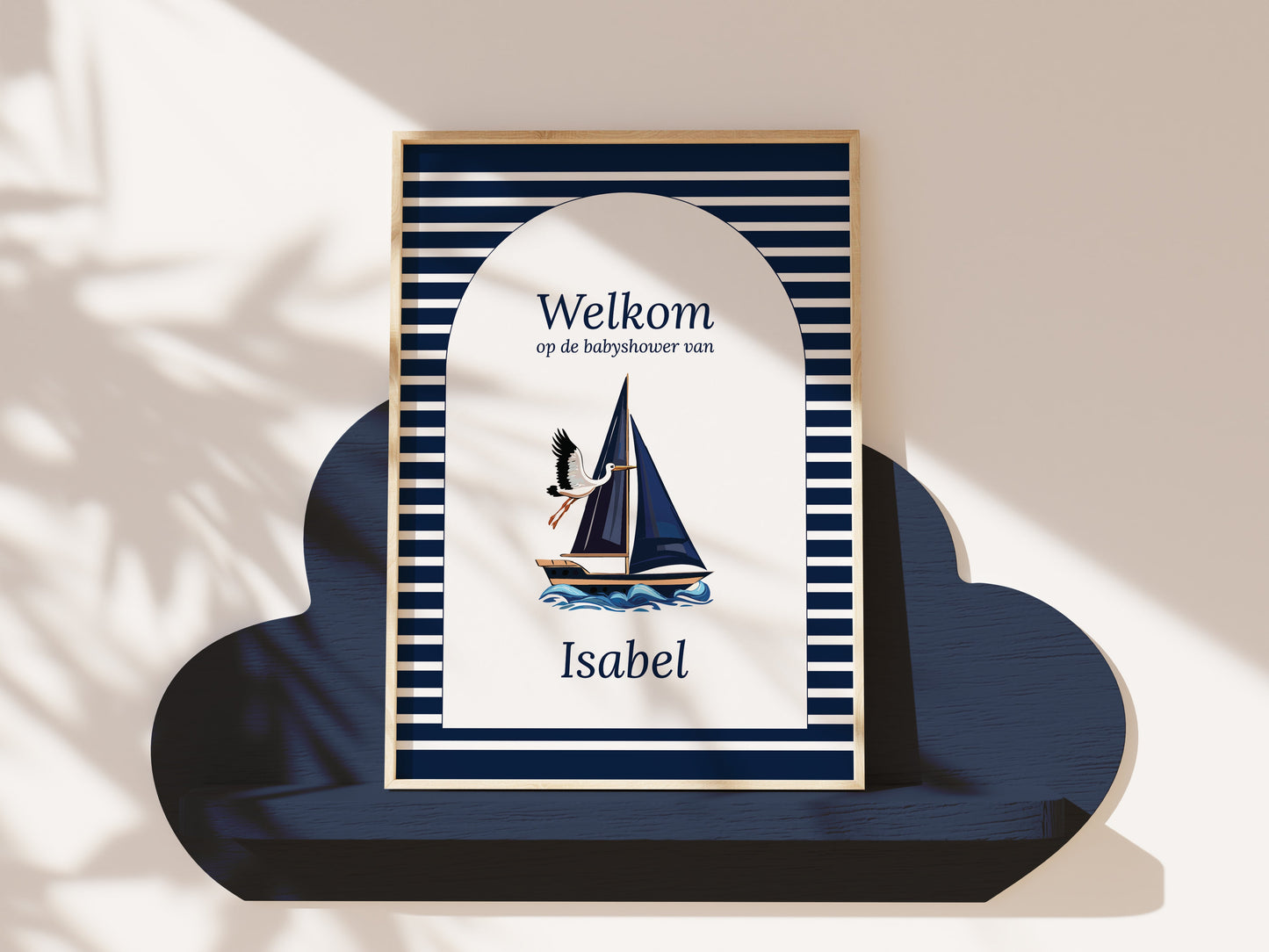 Gepersonaliseerde Babyshower invulkaarten - Baby Voorspellingen - Groene Hartjes